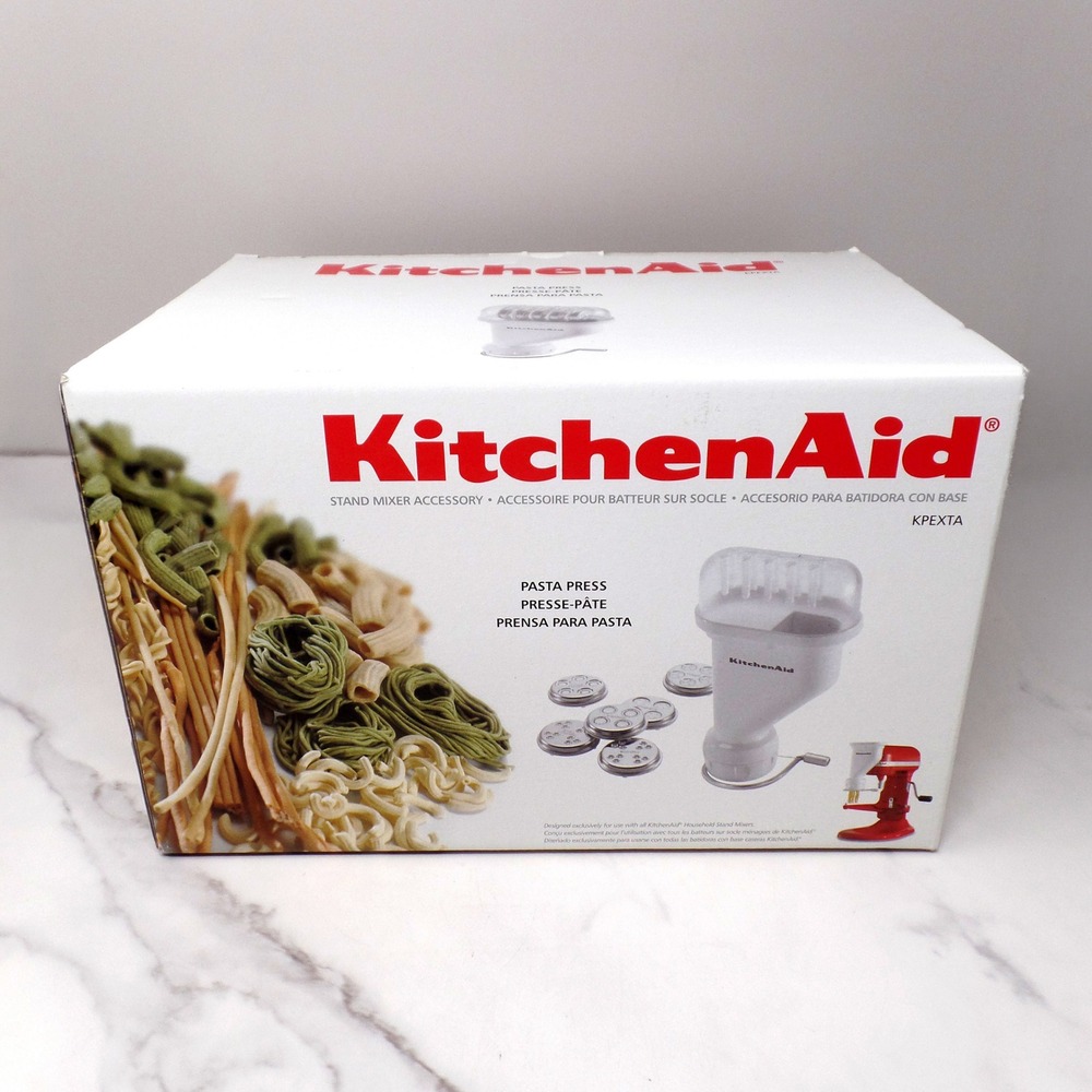 KitchenAid Pasta Press (KPEXTA) Stand Mixer Attachment with 6 Plates